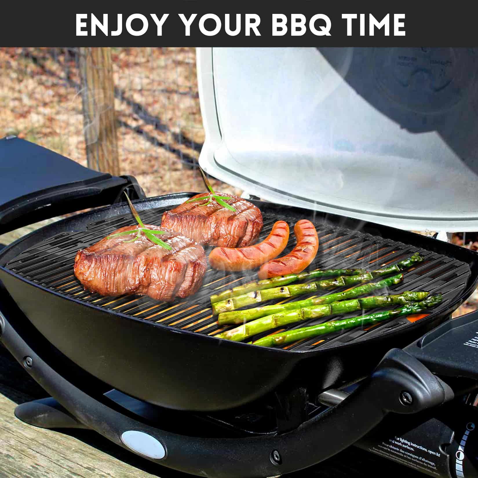 Rejillas de Parrilla Weber - Rejillas de Cocina de Hierro - Imagen 8