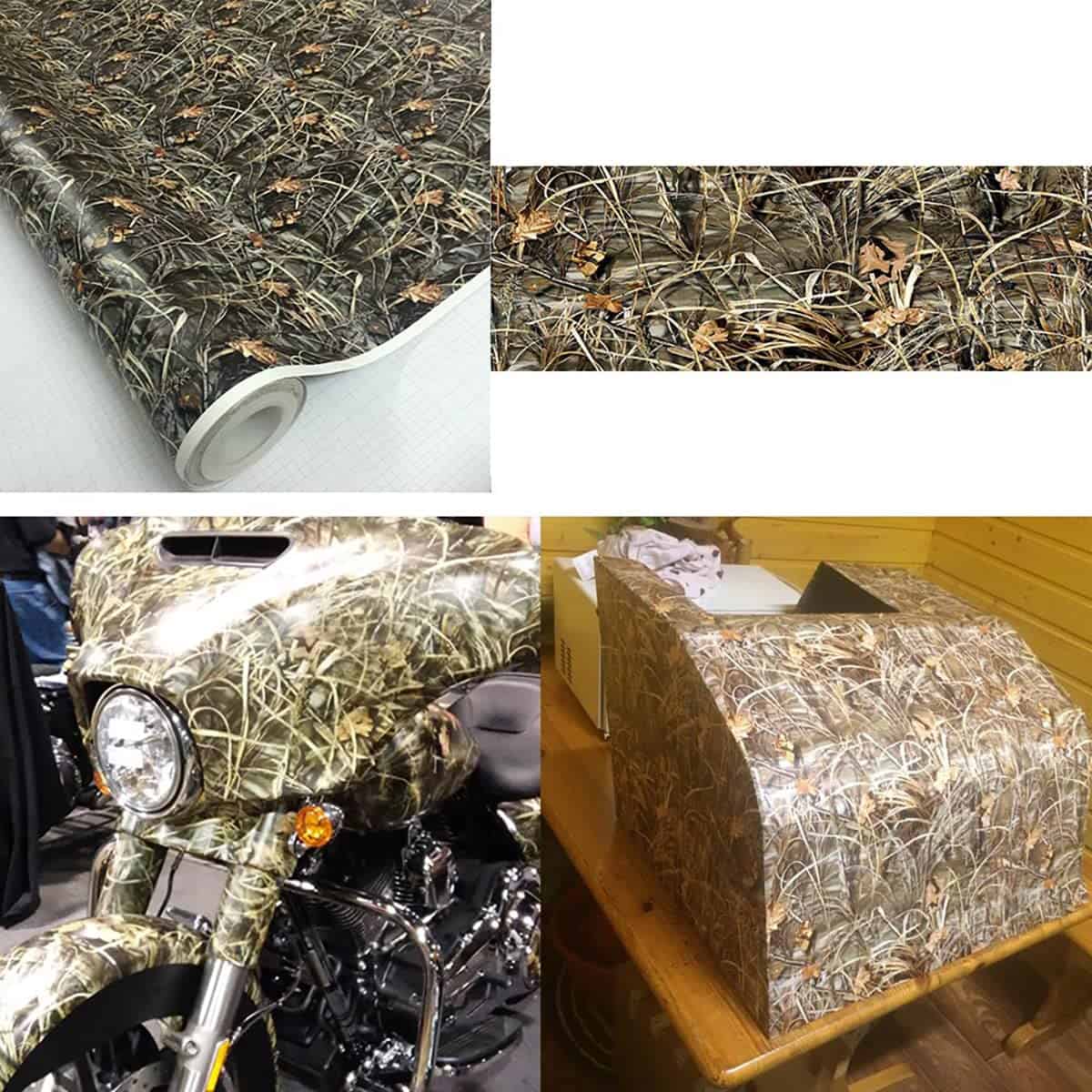 Vinilos de Camuflaje Queenbox 50x152cm, Película Adhesiva - Imagen 8