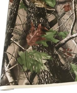 Queenbox 50x152cm Vinilos de Camuflaje, Película -Planta 01