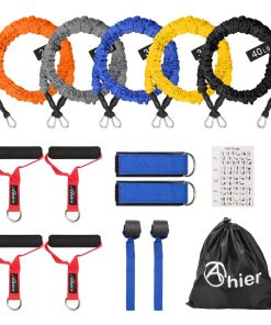 Set de 14 Bandas de Resistencia Ahier, Bandas de Ejercicio