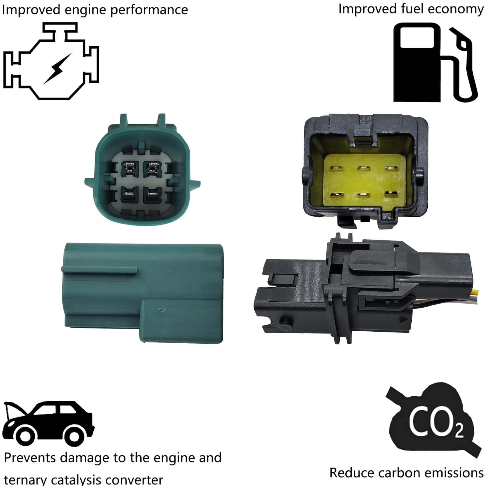 Par de Sensores de Oxígeno Aguas Arriba y Aguas Abajo de - Imagen 6
