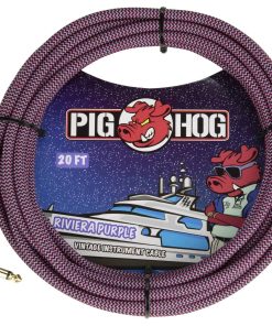 Cable de Instrumento vintage Pig Hog PCH20RPPR de 20 pies