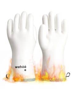 Guantes de horno LANON Protection de silicona -Blanco