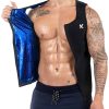 Chaleco Sauna Premium con Cremallera para Hombres de