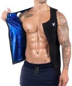 Chaleco Sauna Premium con Cremallera para Hombres de