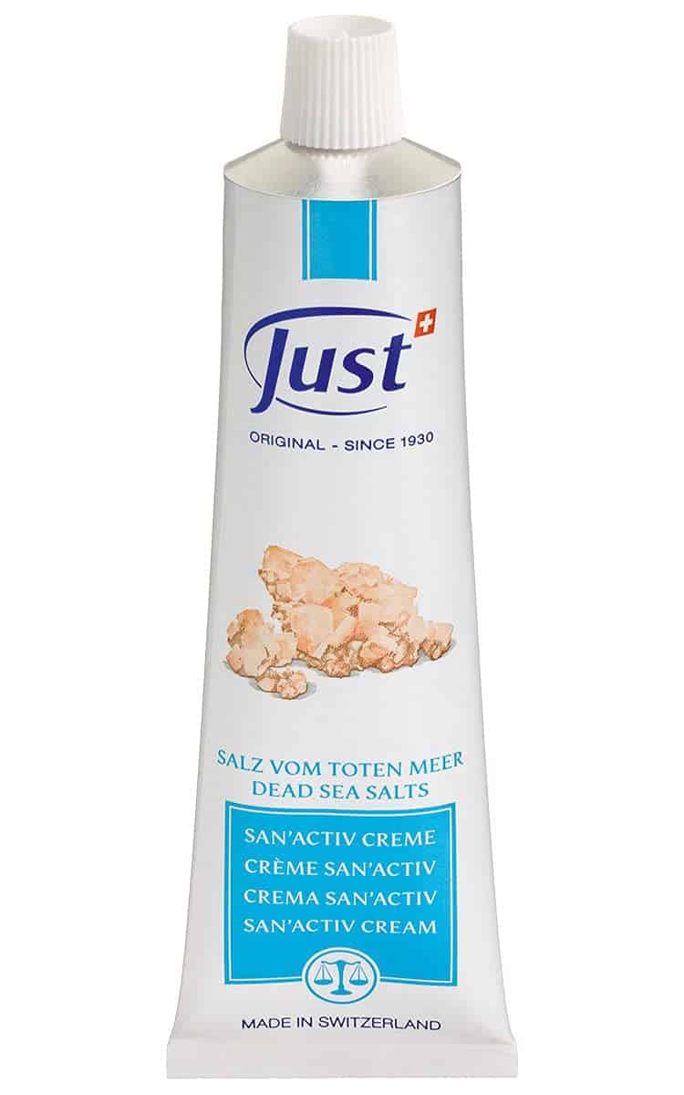 Crema Original Suiza JUST San'Acitve 100 ml (Hecha en Suiza)