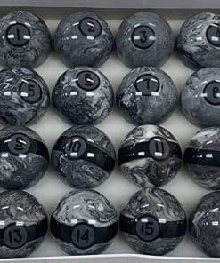 Juego de Bolas de Billar de Mármol Swirl Premium Ambassador