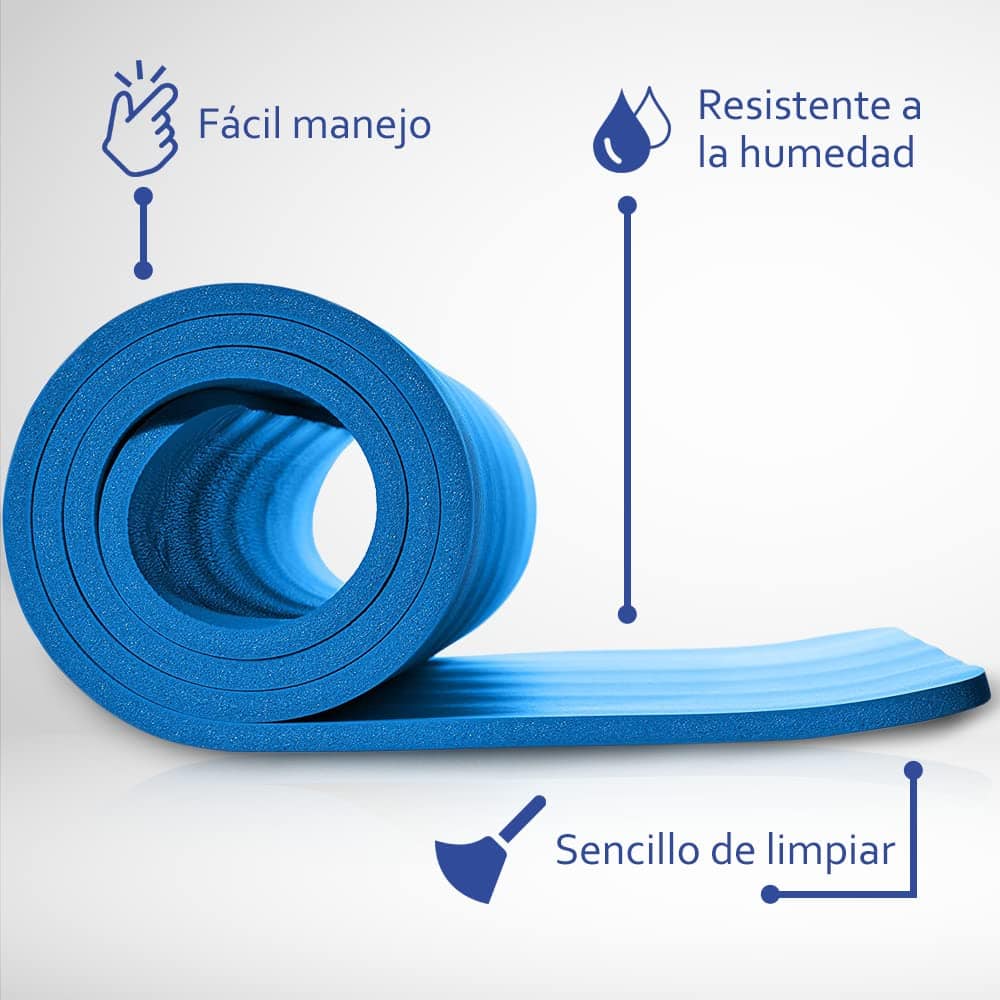Tapete de Yoga Extra Grueso | Base Antideslizante | Espuma - Imagen 3