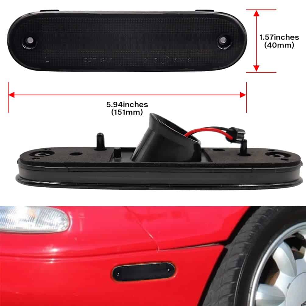 4/Pzs Delantero/Trasero Miata LED Lámparas de Marcador - Imagen 4