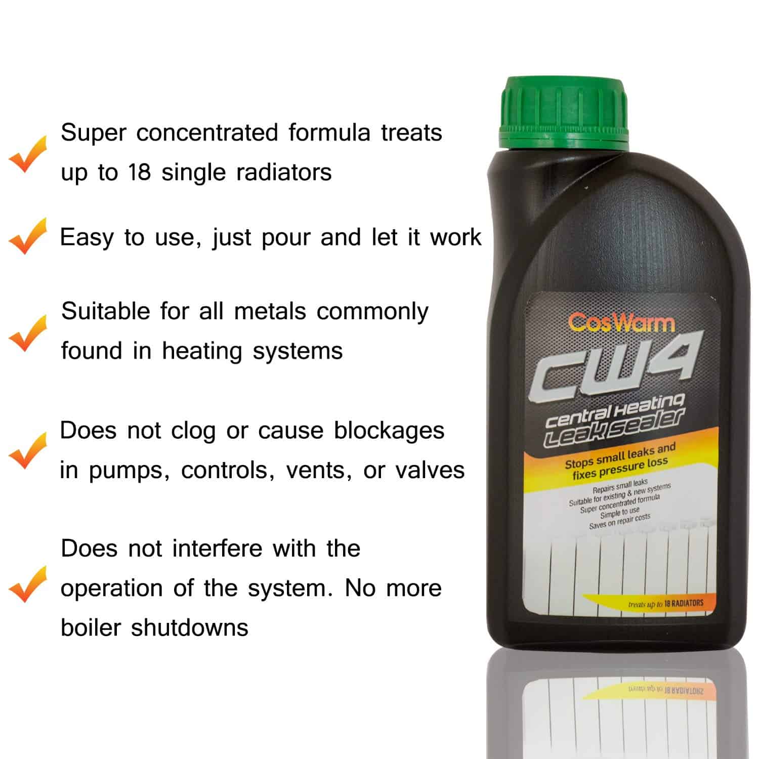 Sellador de Fugas para Calefacción Central CosWarm CW4 - - Imagen 8