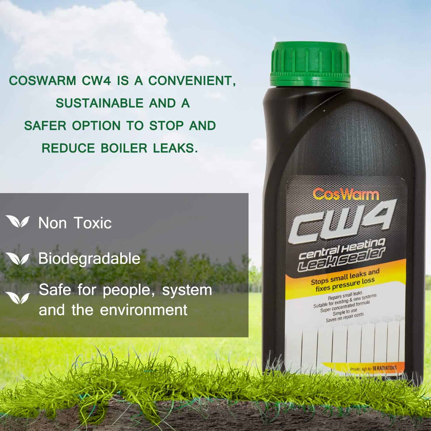 Sellador de Fugas para Calefacción Central CosWarm CW4 - - Imagen 10