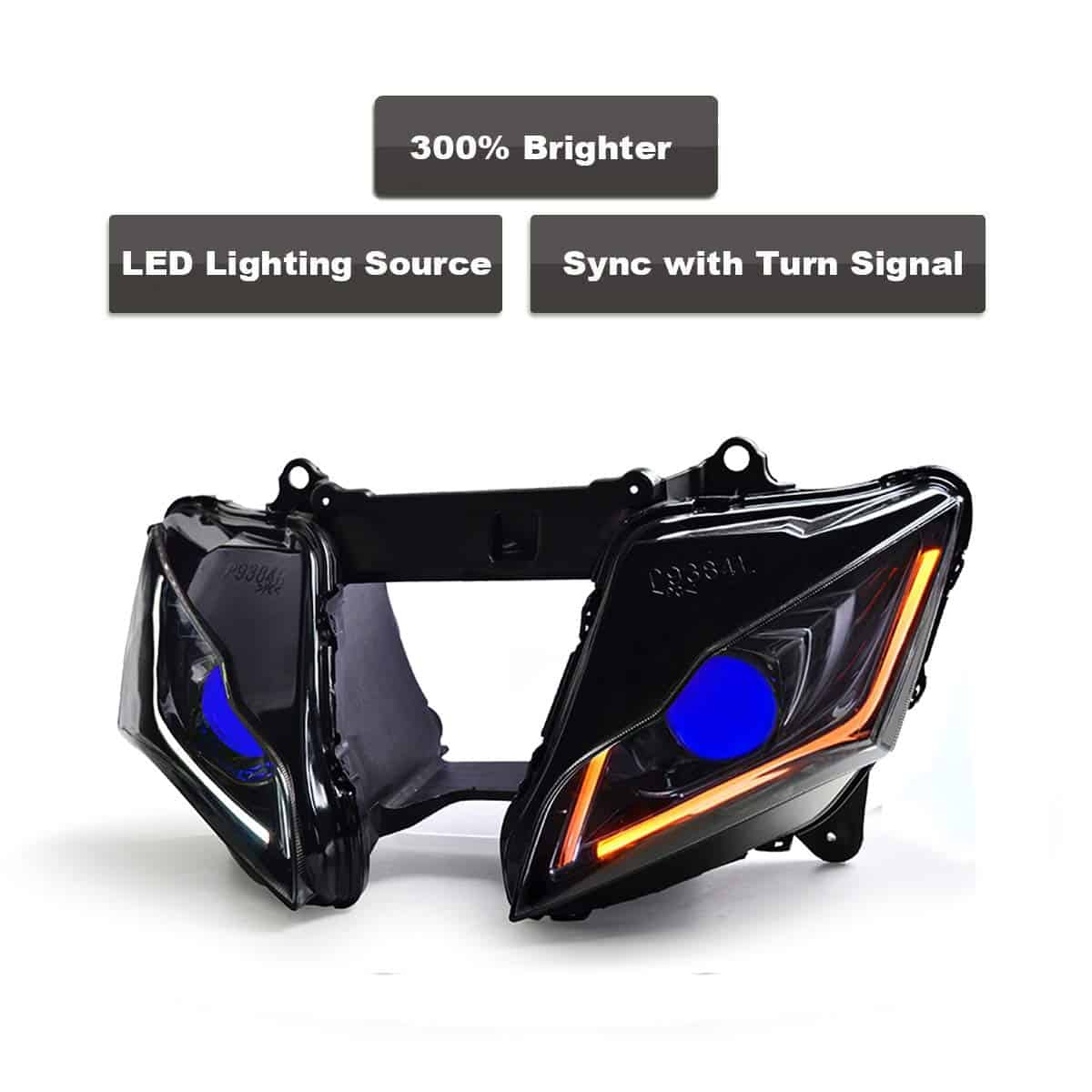 Ensamblaje de Faro LED para Ninja ZX-10R 2016-2020, Faro - Imagen 5