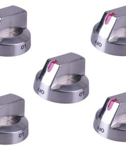 Perilla de control de quemador superior de 5-PACK para