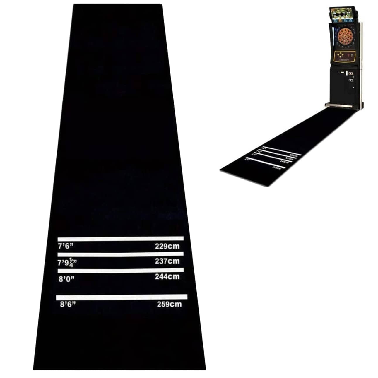 Tapete de Dardos resistente MYOYAY, 9.8 x 2 pies Mat de