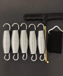 Resorte para trampolín Shan (87, 100, 120, 140, 165 mm)