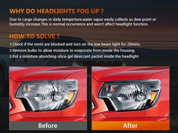 Conjunto de Faros Delanteros para Toyota Tacoma 2012-2015 - Imagen 7