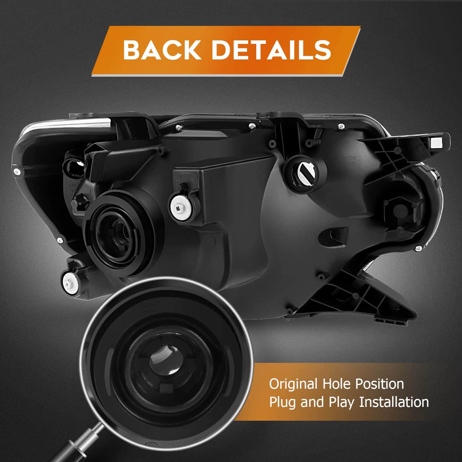 Conjunto de Faros Delanteros para Toyota Tacoma 2012-2015 - Imagen 4