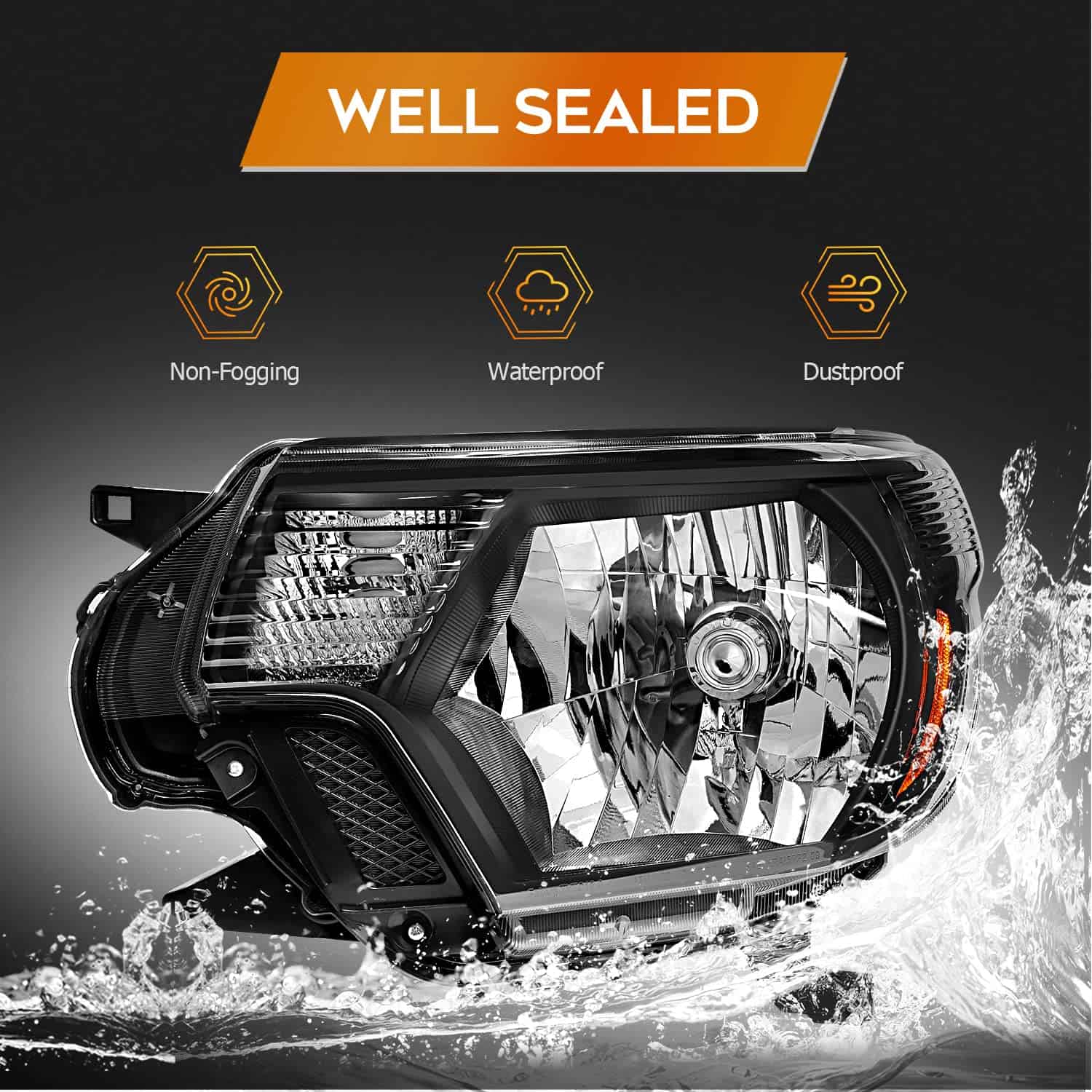 Conjunto de Faros Delanteros para Toyota Tacoma 2012-2015 - Imagen 5