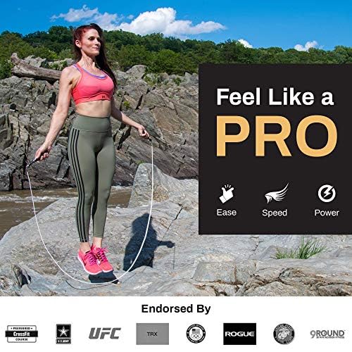 Cuerda de saltar Buddy Lee Aero Speed Jump Rope -Negro Media - Imagen 8