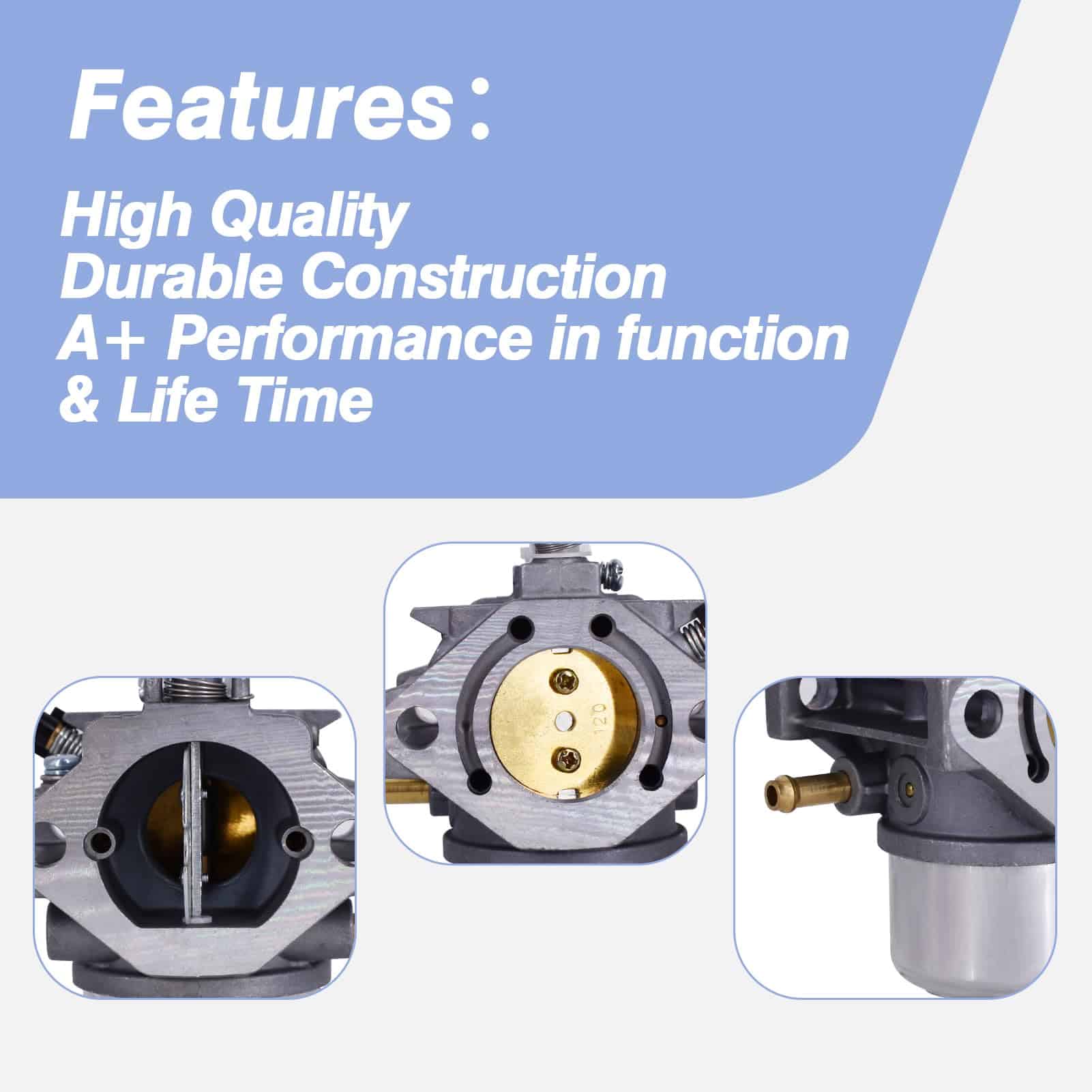 Carburador 15003-2296 Compatible con John Deere 180 185 260 - Imagen 5