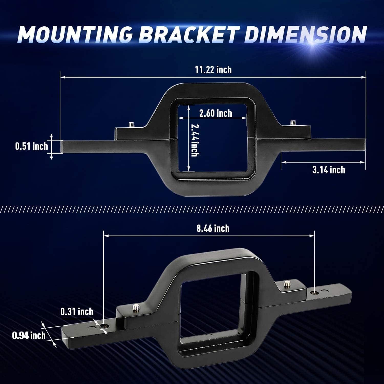 Luces antiniebla para motocicleta Falconstar, 2 luces LED - Imagen 4