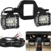 Luces antiniebla para motocicleta Falconstar, 2 luces LED