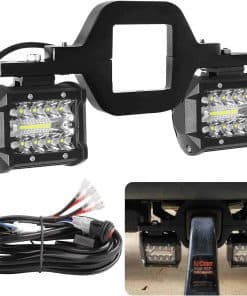 Luces antiniebla para motocicleta Falconstar, 2 luces LED