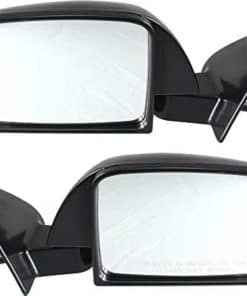 Conjunto de 2 espejos manuales plegables para puerta