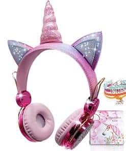 Audífonos para Niños, Audífonos Inalámbricos Unicornio para