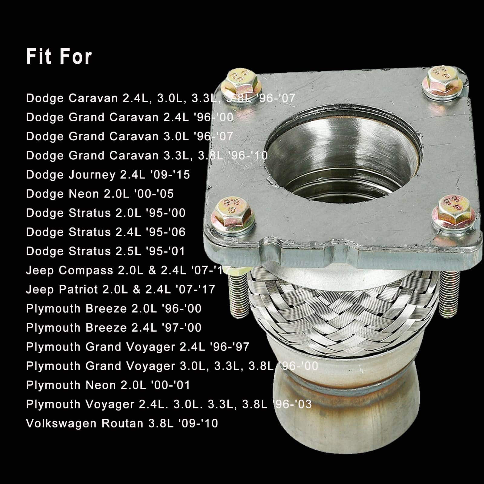 Acoplador de Escape de Tubo de Reparación Flexible con - Imagen 5
