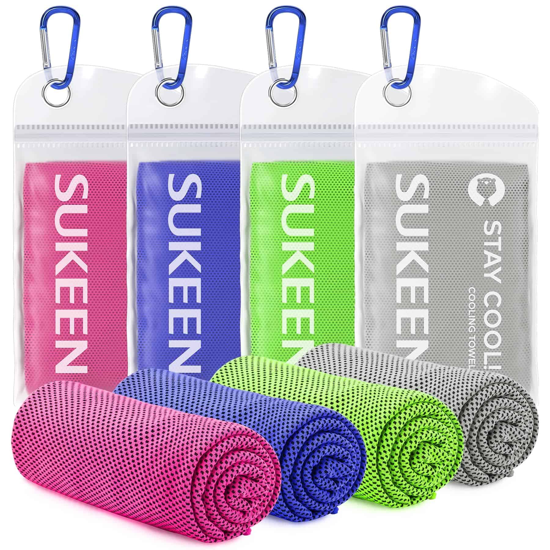 Toalla de refrigeración Sukeen (40"x12") Toalla fresca de