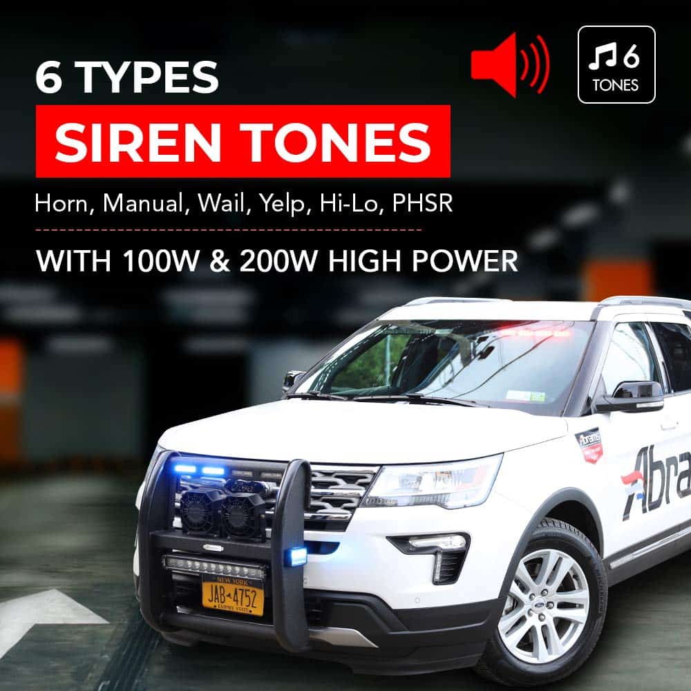 Sirenas de Vehículos de Emergencia Abrams - Sistema de PA - Imagen 9