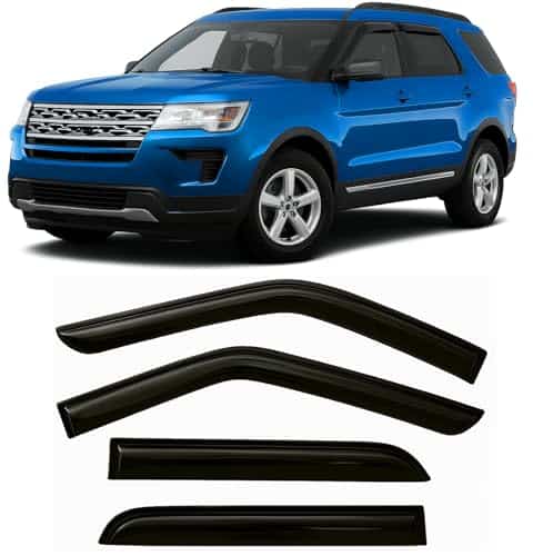 Viseras para ventanas laterales para Ford Explorer Base XLT