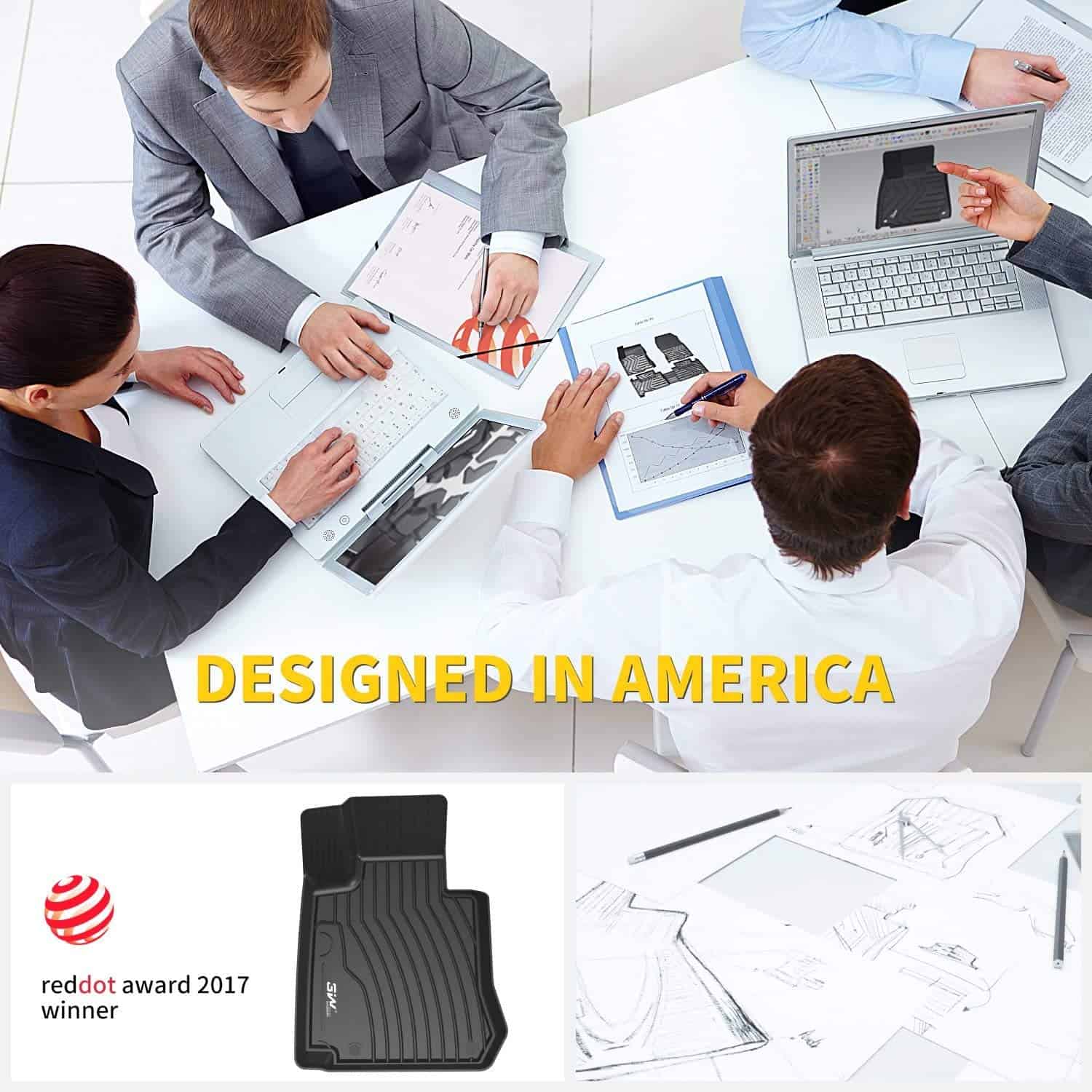 Tapetes de Piso de TPE Todo Clima 3W - Juego Completo de - Imagen 8