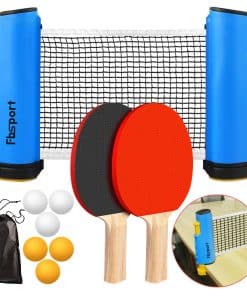 Juego de Raquetas de Ping Pong FBSPORT, Juego de Tenis de