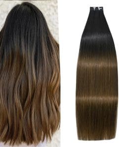 WindTouch Extensiones de Cabello en Cinta Balayage Negro