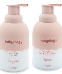 Babyology - Set de Lavado y Champú de Bebé Todo Natural con