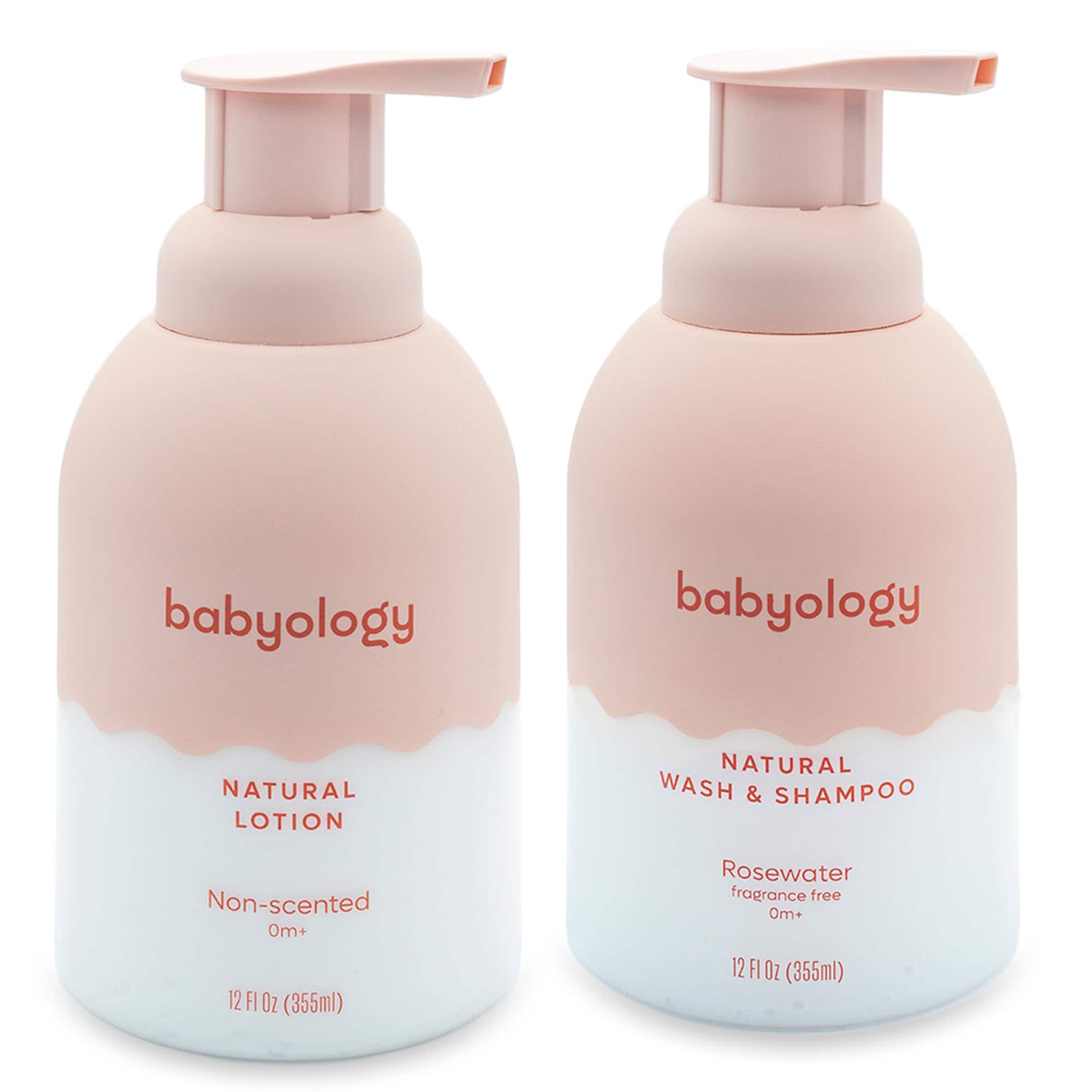 Babyology - Set de Lavado y Champú de Bebé Todo Natural con