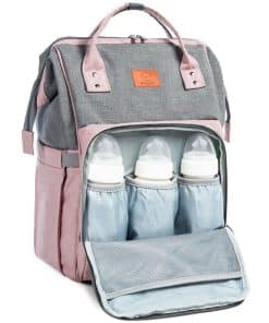 Mochila de pañales para bebé KeaBabies - Bolso grande para