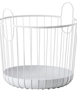 Cesta ZONE DENMARK Inu - Cesta con Asas de -Blanco
