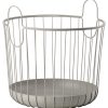 Canasta ZONE DENMARK Inu: Canasta con Asas de Metal - con
