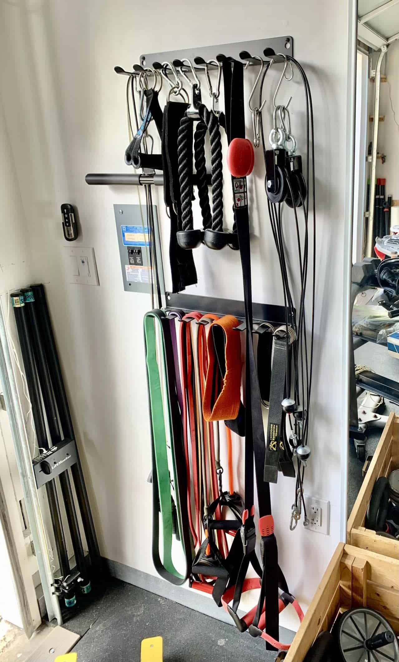 Rack de Almacenamiento para Equipos de Gimnasio en Casa, - Imagen 5