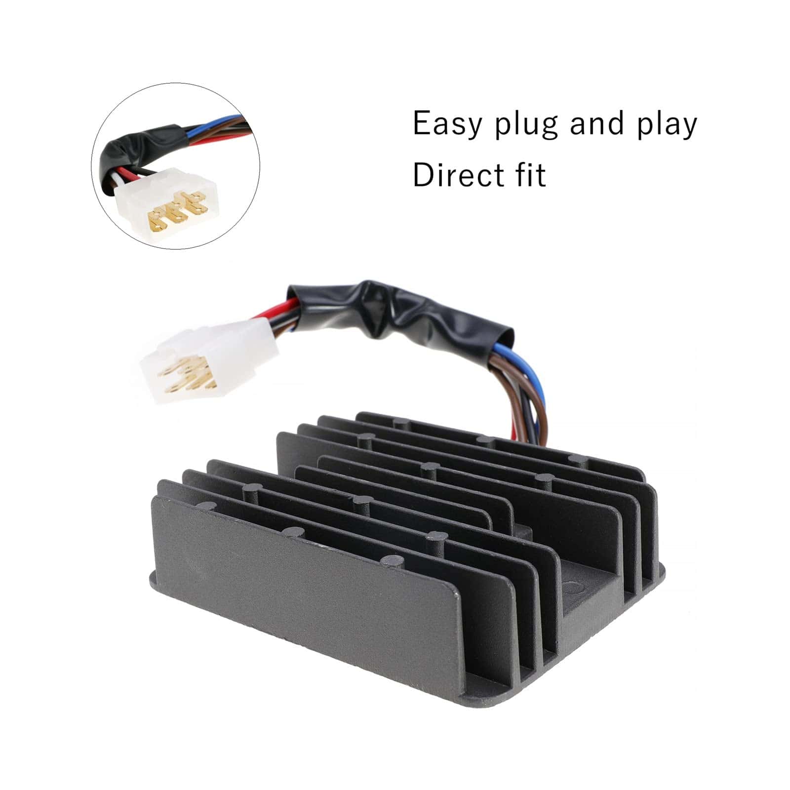 Regulador Rectificador de Voltaje 31620-ZG5-033 para Honda - Imagen 4