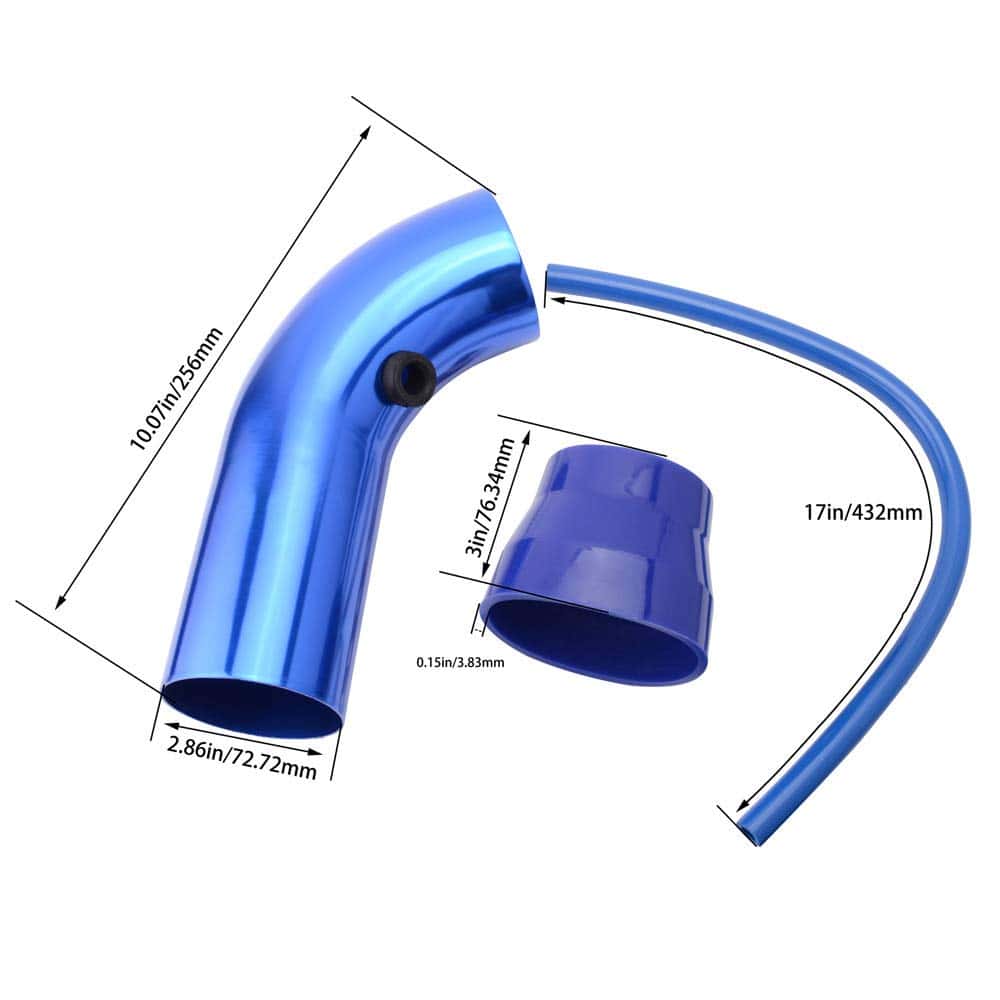 Kit de Admisión de Aire Frío Universal de 3 Pulgadas - Imagen 5