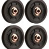Rueda de Polea de Cojinete de Nylon LFJ 90mm/3.5" para