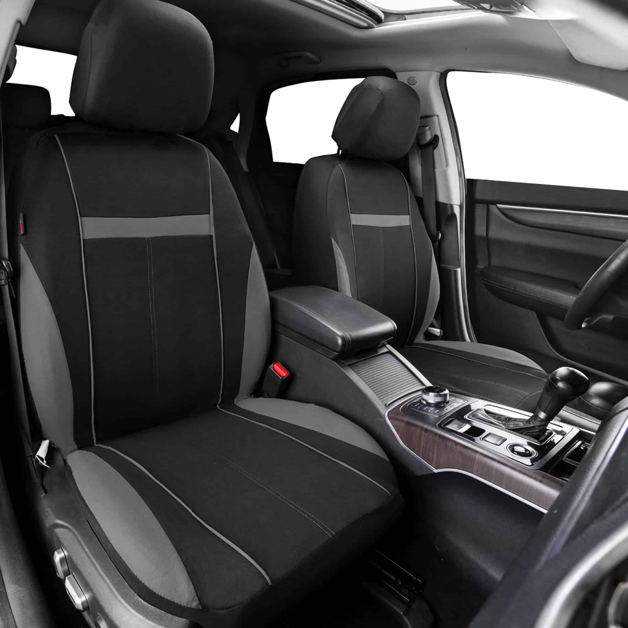 Cubreasientos universales de tela deportiva CAR-GRAND, - Imagen 3