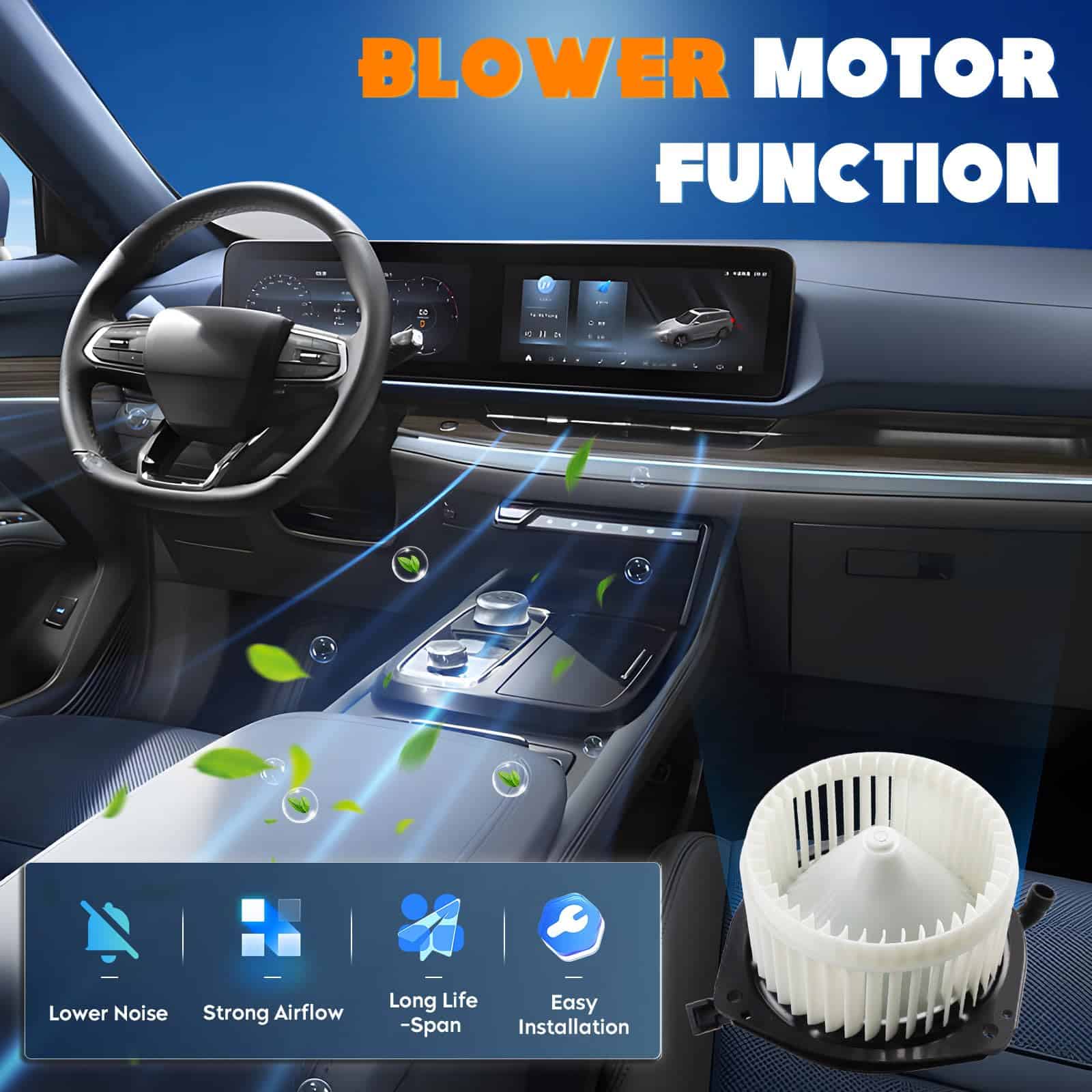 Ensamblaje de Motor del Soplador HVAC Dibanyou con Jaula de - Imagen 7