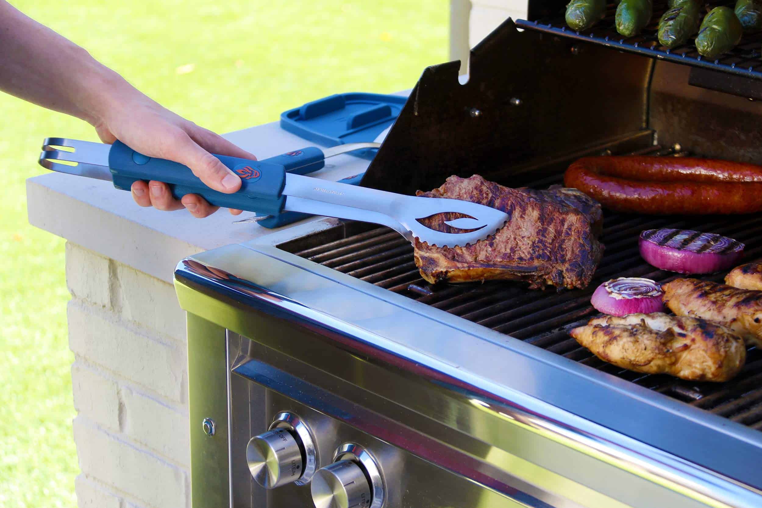 Pinzas para Parrilla Ignite con Eje Reforzado y Mango de - Imagen 3