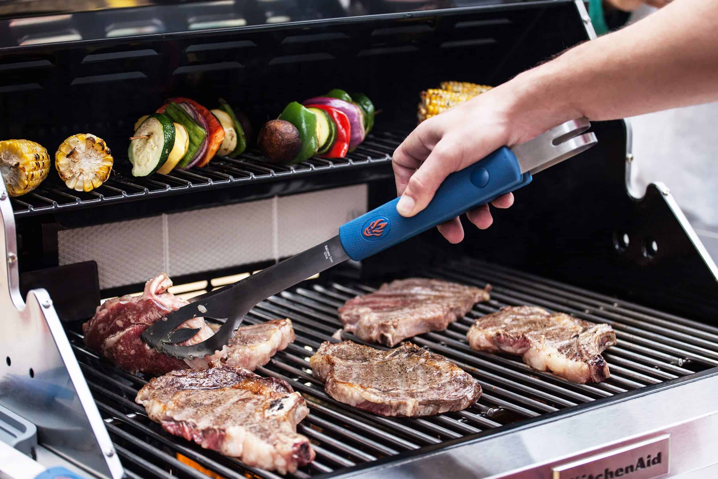 Pinzas para Parrilla Ignite con Eje Reforzado y Mango de - Imagen 10