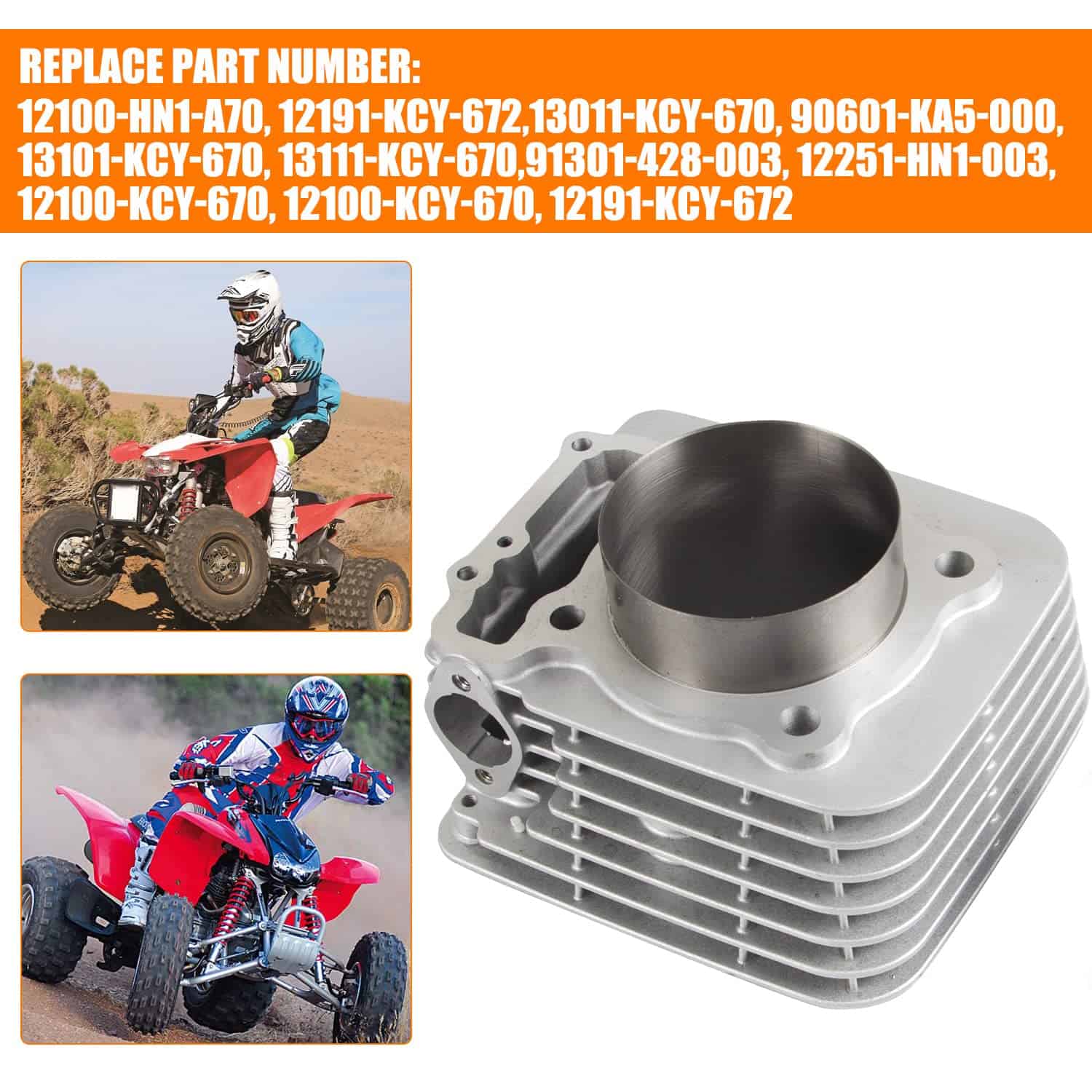 Kit de reconstrucción de cilindro grande de 89 mm 440CC con - Imagen 5